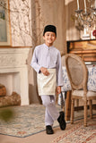 Baju Melayu Kids Majestic Bespoke Fit - Light Lavender