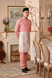 Baju Melayu Luxury Bespoke Fit - Peony Pink