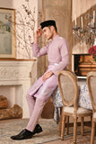 Baju Melayu Luxury Bespoke Fit - Lilac