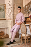 Baju Melayu Luxury Bespoke Fit - Lilac