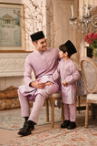 Baju Melayu Luxury Bespoke Fit - Lilac