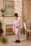 Baju Melayu Kids Luxury Bespoke Fit - Lilac