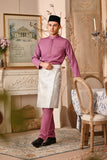 Baju Melayu Luxury Bespoke Fit - Meadow Mauve