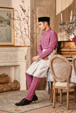 Baju Melayu Luxury Bespoke Fit - Meadow Mauve