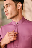 Baju Melayu Luxury Bespoke Fit - Meadow Mauve