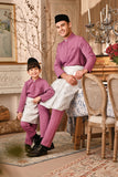 Baju Melayu Kids Luxury Bespoke Fit - Meadow Mauve