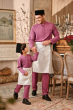 Baju Melayu Luxury Bespoke Fit - Meadow Mauve