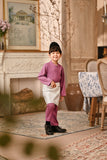 Baju Melayu Kids Luxury Bespoke Fit - Meadow Mauve