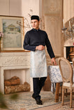 Baju Melayu Luxury Bespoke Fit - Navy