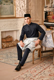 Baju Melayu Luxury Bespoke Fit - Navy