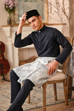 Baju Melayu Luxury Bespoke Fit - Navy