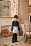 Baju Melayu Kids Luxury Bespoke Fit - Navy