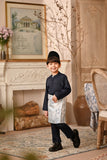 Baju Melayu Kids Luxury Bespoke Fit - Navy