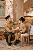 Baju Melayu Kids Luxury Bespoke Fit - Wool Tweed