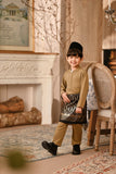 Baju Melayu Kids Luxury Bespoke Fit - Wool Tweed