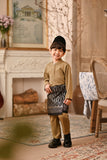 Baju Melayu Kids Luxury Bespoke Fit - Wool Tweed