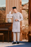 Baju Melayu Teluk Belanga Smart Fit - Light Grey