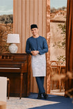 Baju Melayu Teluk Belanga Smart Fit - Peacock Teal