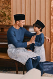 Baju Melayu Teluk Belanga Smart Fit - Peacock Teal