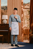 Baju Melayu Teluk Belanga Smart Fit - Dusty Blue