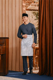 Baju Melayu Teluk Belanga Smart Fit - Dark Slate Blue