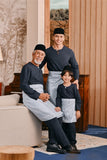 Baju Melayu Teluk Belanga Smart Fit - Dark Navy