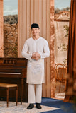 Baju Melayu Teluk Belanga Smart Fit - Off White