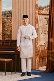 Baju Melayu Teluk Belanga Smart Fit - Off White