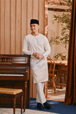 Baju Melayu Teluk Belanga Smart Fit - Off White