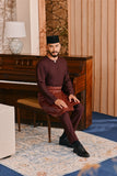 Baju Melayu Teluk Belanga Smart Fit - Fig