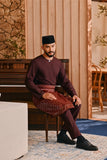 Baju Melayu Teluk Belanga Smart Fit - Fig