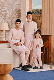 Baju Melayu Teluk Belanga Smart Fit - Pearl Pink