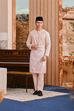 Baju Melayu Teluk Belanga Smart Fit - Pearl Pink