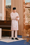 Baju Melayu Teluk Belanga Smart Fit - Pearl Pink