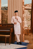 Baju Melayu Teluk Belanga Smart Fit - Pearl Pink