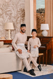 Baju Melayu Teluk Belanga Smart Fit - Khaki