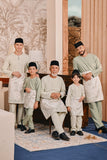 Baju Melayu Kids Teluk Belanga Smart Fit - Pistachio