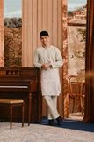 Baju Melayu Teluk Belanga Smart Fit - Fog Green