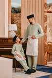 Baju Melayu Teluk Belanga Smart Fit - Pistachio