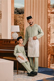 Baju Melayu Teluk Belanga Smart Fit - Pistachio