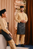 Baju Melayu Teluk Belanga Smart Fit - Misted Yellow