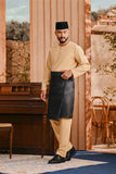 Baju Melayu Teluk Belanga Smart Fit - Misted Yellow