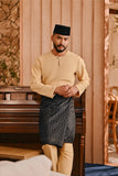 Baju Melayu Teluk Belanga Smart Fit - Misted Yellow