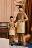 Baju Melayu Teluk Belanga Smart Fit - Butternut Olive