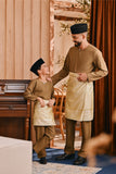 Baju Melayu Kids Teluk Belanga Smart Fit - Butternut Olive