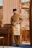 Baju Melayu Teluk Belanga Smart Fit - Butternut Olive