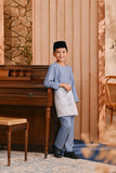 Baju Melayu Kids Teluk Belanga Smart Fit - Infinity Blue