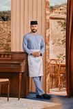 Baju Melayu Teluk Belanga Smart Fit - Infinity Blue