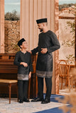 Baju Melayu Teluk Belanga Smart Fit - Black