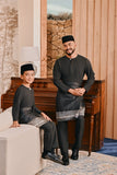 Baju Melayu Teluk Belanga Smart Fit - Black